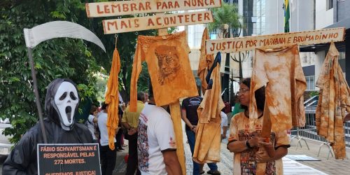 Imagem referente a Protesto em BH contesta possível habeas corpus a ex-presidente da Vale