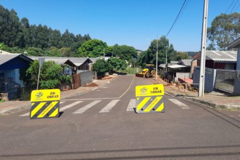 Sanepar inicia obras de implantação do sistema de esgoto em Saudade do Iguaçu
