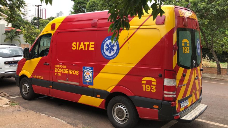 Jovem, de 29 anos, sofre queda de árvore e precisa ser socorrido