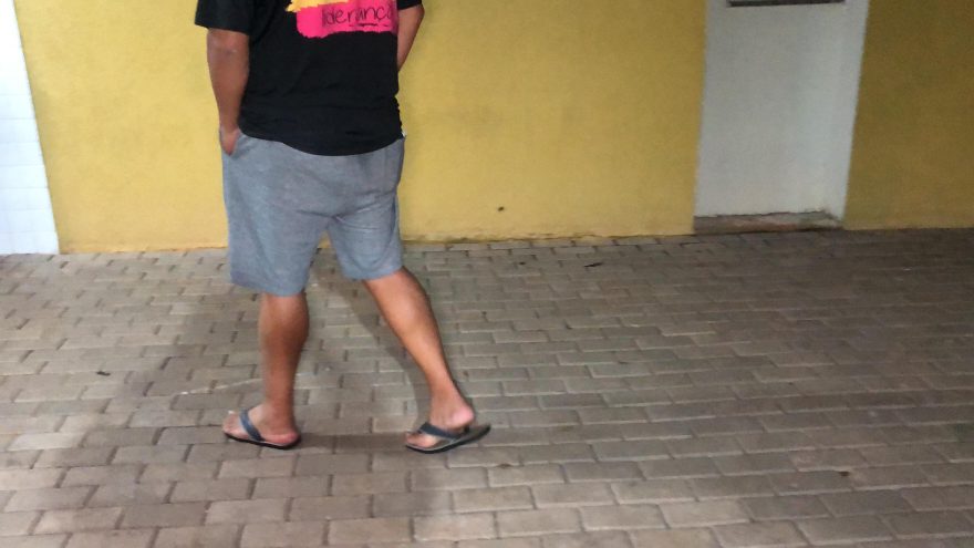 Homem envolvido em acidente na Rua Riachuelo é conduzido para a Delegacia Cidadã