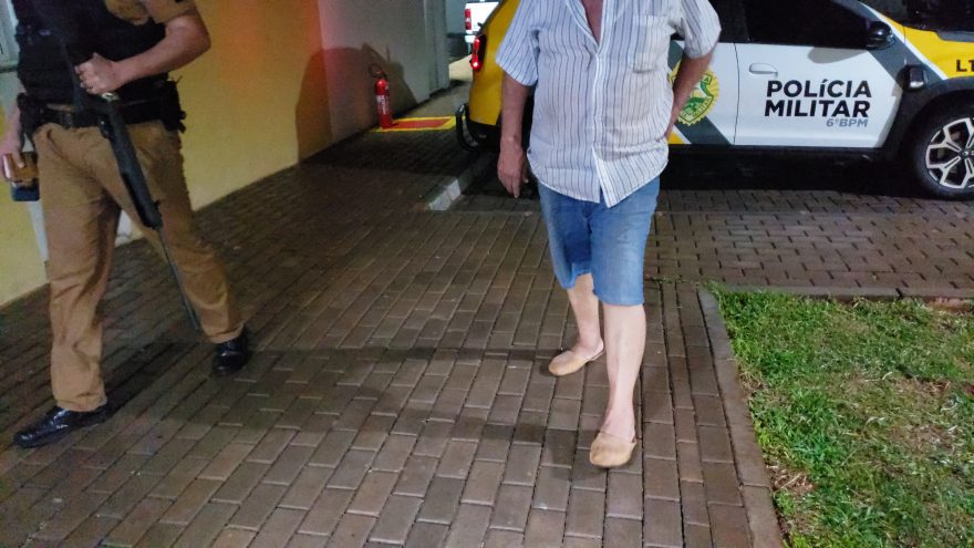 Idoso embriagado é preso com espingarda em Matelândia