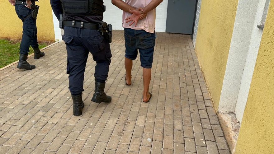 Patrulha Maria da Penha prende homem que descumpriu medida protetiva contra a mãe