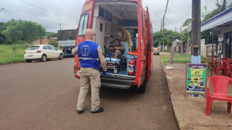 Idosa é atropelada por Zafira no Floresta