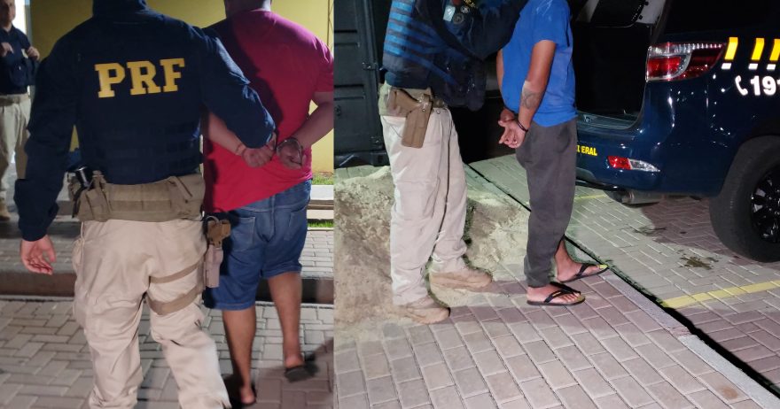 Dois homens são presos com carga de maconha na BR-277