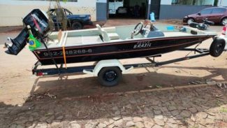 Barco é furtado no bairro Santos Dumont