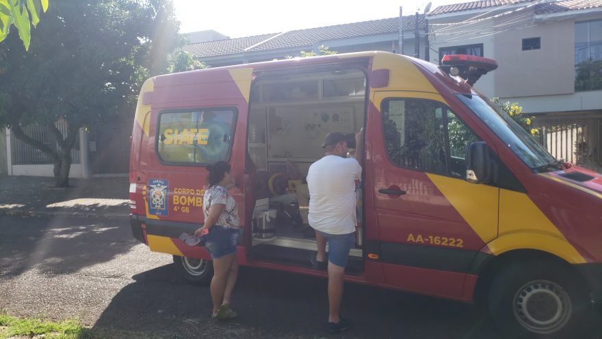 Motociclista fica ferido ao sofrer queda no Alto Alegre