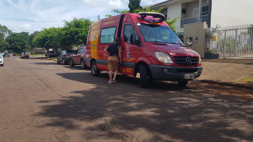 Mulher sofre laceração na perna em acidente com máquina no Universitário