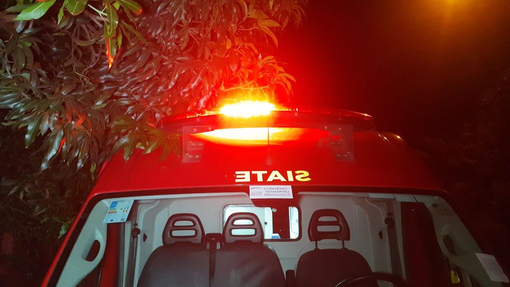 Homem sofre ferimentos moderados após cair de moto na Estrada Alto São Salvador Homem sofre ferimentos moderados após cair de moto na Estrada Alto São Salvador