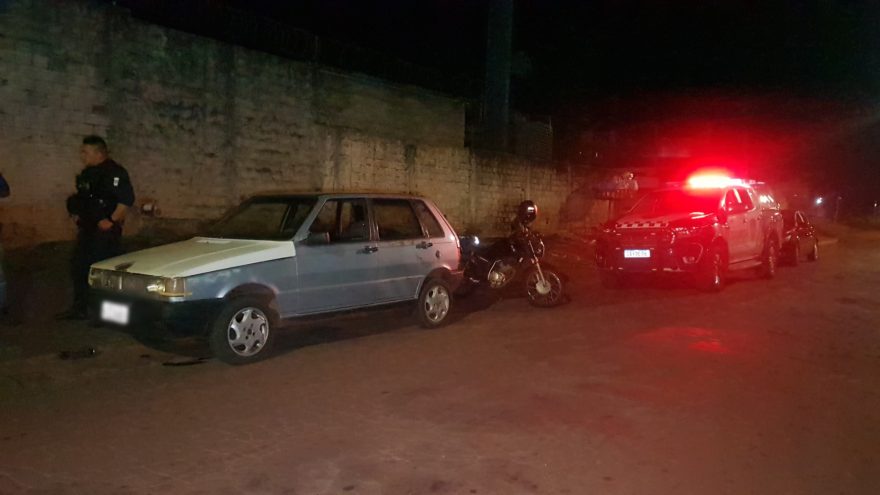 Após divulgação da CGN, Fiat Uno furtado é encontrado abandonado no Parque São Paulo