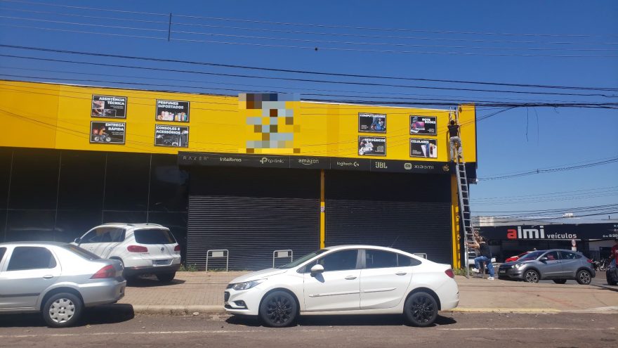 Mais um furto em loja de eletrônicos de Cascavel mobiliza a Polícia Civil