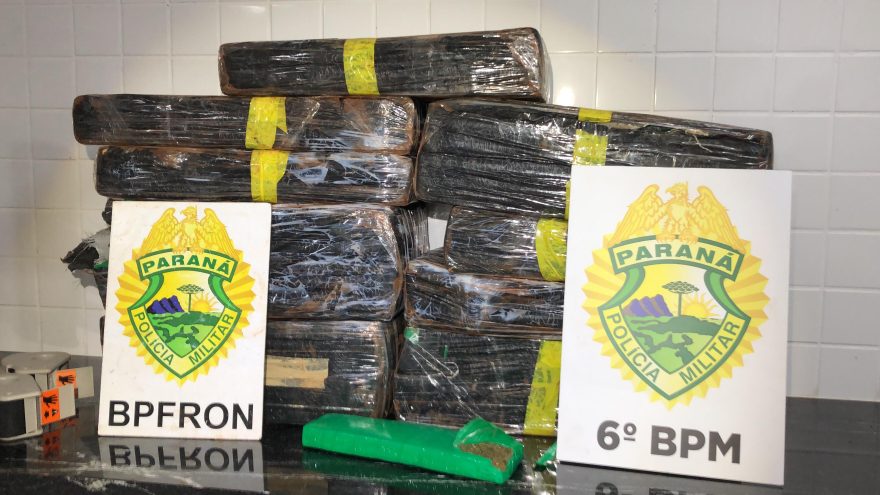 Polícia encontra casa usada para armazenar drogas e apreende 135 kg de maconha no Sanga Funda