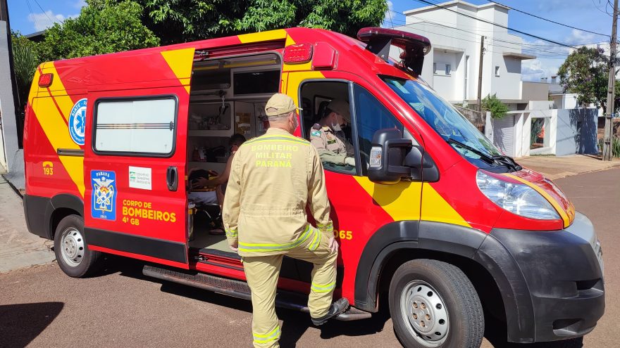 Mulher sofre luxação no tornozelo durante queda no São Cristóvão