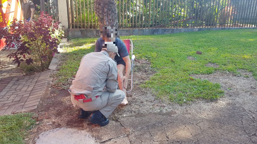 Motociclista fica ferido em acidente de trânsito na Rua Altemar Dutra