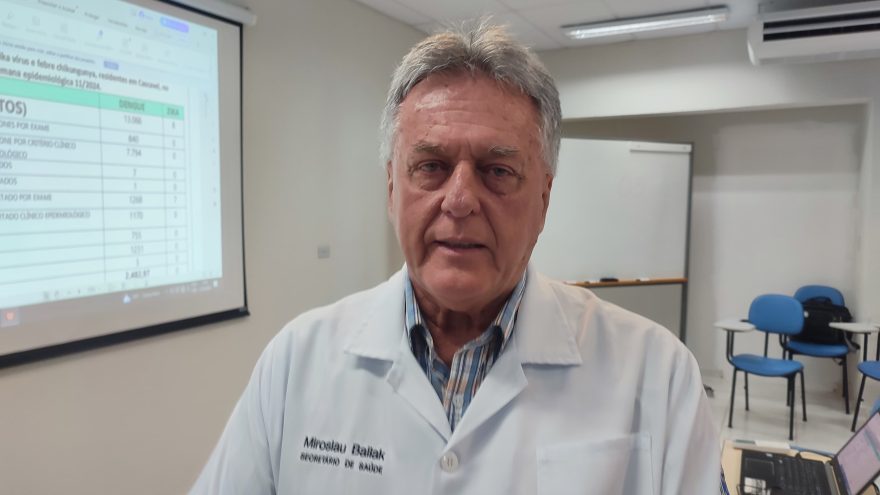 Secretário de Saúde lamenta a morte de três jovens vítimas de dengue em Cascavel