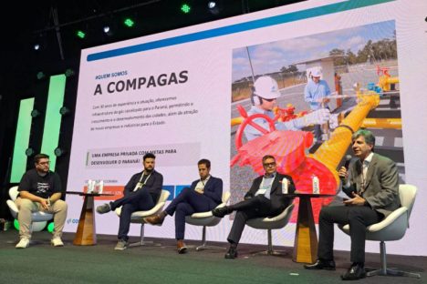 Imagem referente a Mais economia e menos CO2: Compagas apresenta testes com GNV em ônibus no Smart City