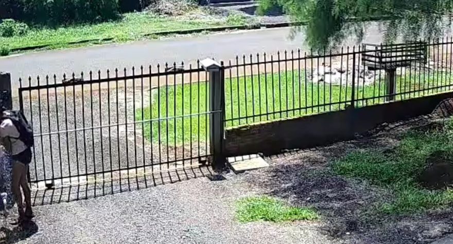 Câmera flagra invasão em residência no Cascavel Velho