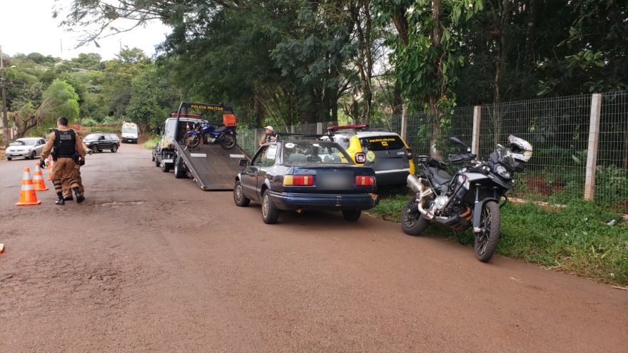 Megaoperação de Trânsito: Polícia Militar intensifica fiscalização na região norte de Cascavel