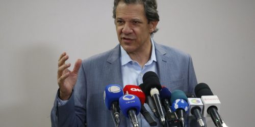 Imagem referente a Déficit zero depende do crescimento econômico, diz Haddad