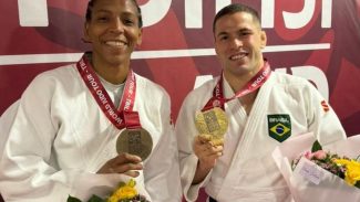 Rafaela Silva e Willian Lima abrem com bronze o GP de Judô na Geórgia