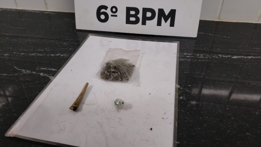 Cavalaria detém jovens com maconha e ecstasy no Centro