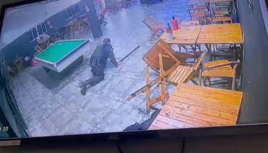Imagem referente a Câmeras registram momento em que seguranças são mortos em Guarapuava