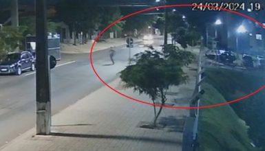 Imagem referente a Câmera flagra atirador baleando Elizeu Bispo da Silva no Brasmadeira