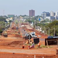 Após chuvas, duplicação da rodovia de acesso a Campo Mourão atinge 34%