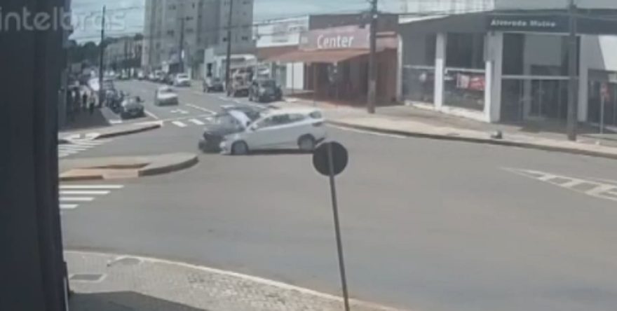 Câmeras flagram forte impacto entre Montana e Argo