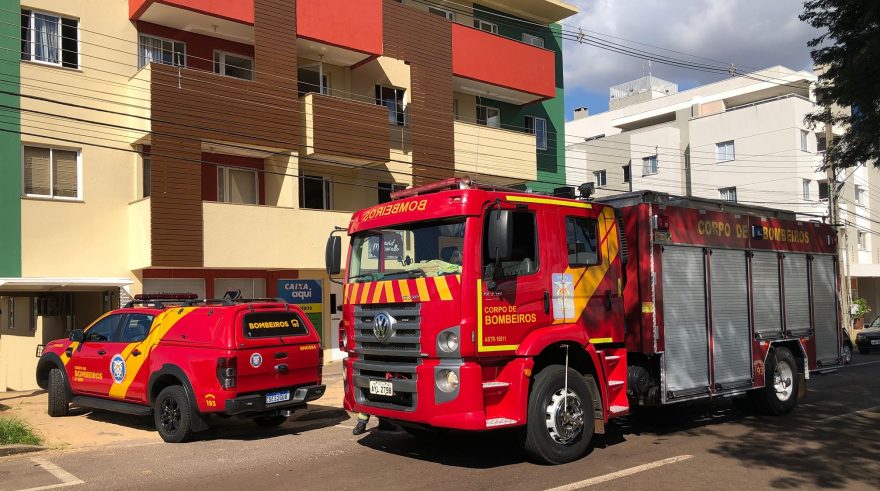 Vazamento de gás mobiliza Corpo de Bombeiros no bairro Santo Inácio