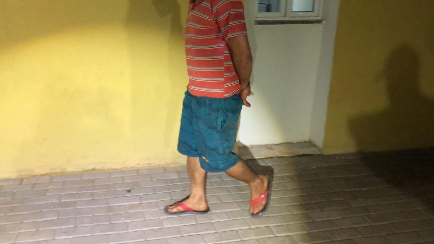 Homem com Mandado de Prisão é preso suspeito de ameaçar avô de 80 anos de morte