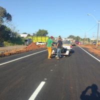 DER/PR libera trecho interditado da PR-323 em Umuarama para o tráfego de veículos