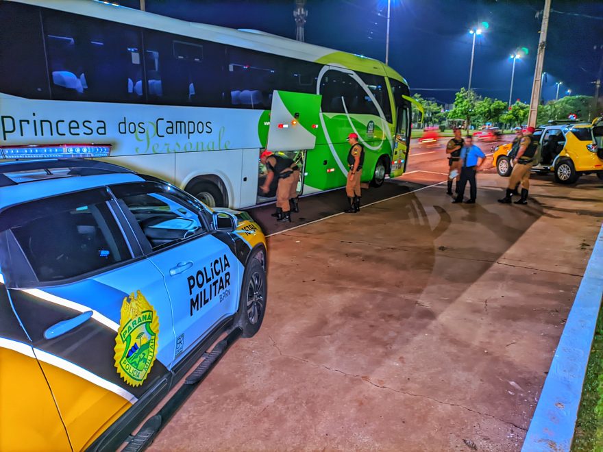 Operação Páscoa: Polícia Rodoviária intensifica fiscalização em ônibus nas estradas de Cascavel