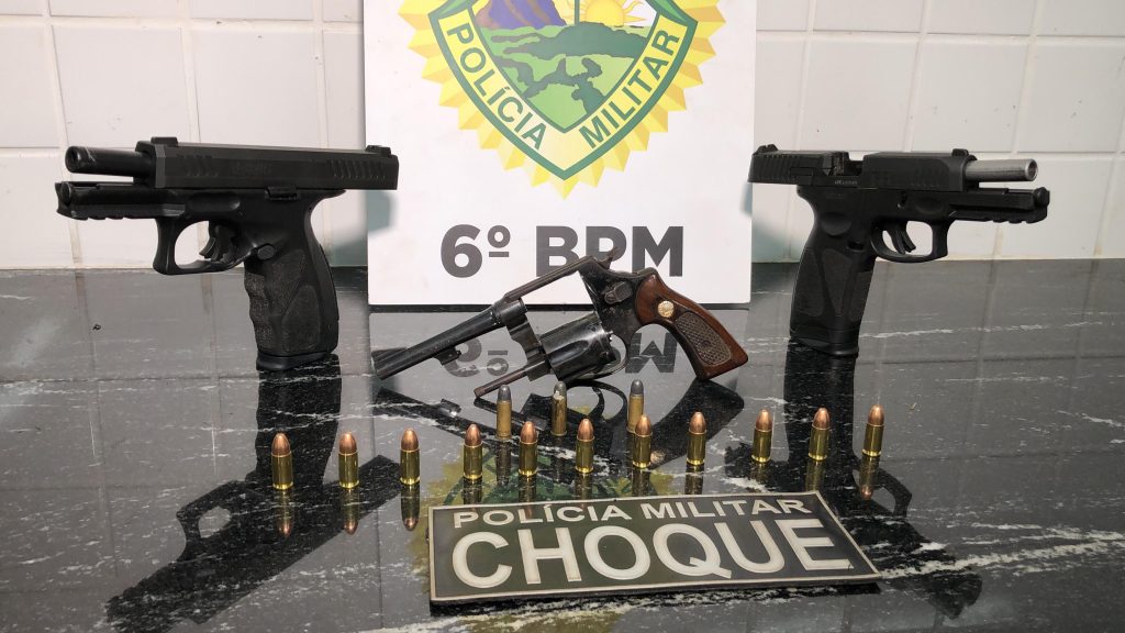 Irmãos trocam tiros durante briga e são detidos no Esmeralda