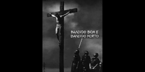 “Bandido bom é bandido morto”: publicação do MTST causa polêmica Imagem referente a “Bandido bom é bandido morto”: publicação do MTST causa polêmica