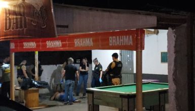 Imagem referente a Identificado homem assassinado em bar no Jardim Colméia