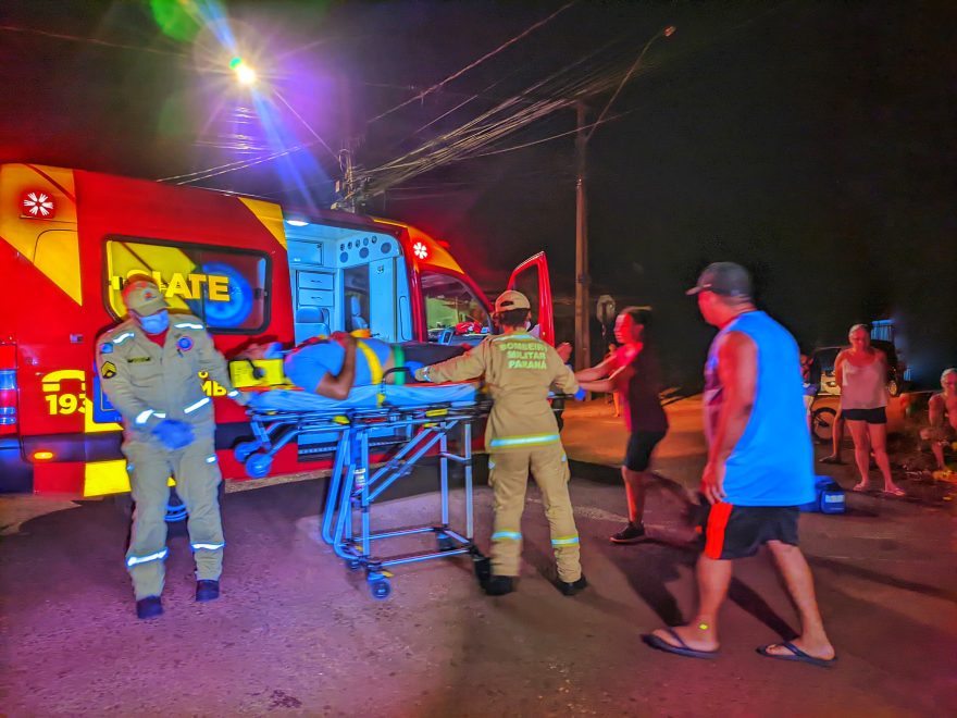 Motociclistas se envolvem em acidente de trânsito no Esmeralda e ficam feridos