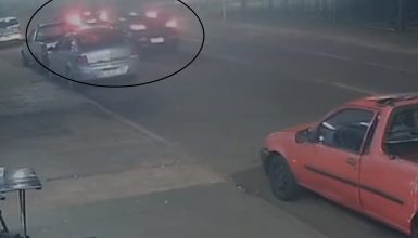 Imagem referente a Câmera registra momento acidente que matou Murilo Silvério Schmith no Alto Alegre