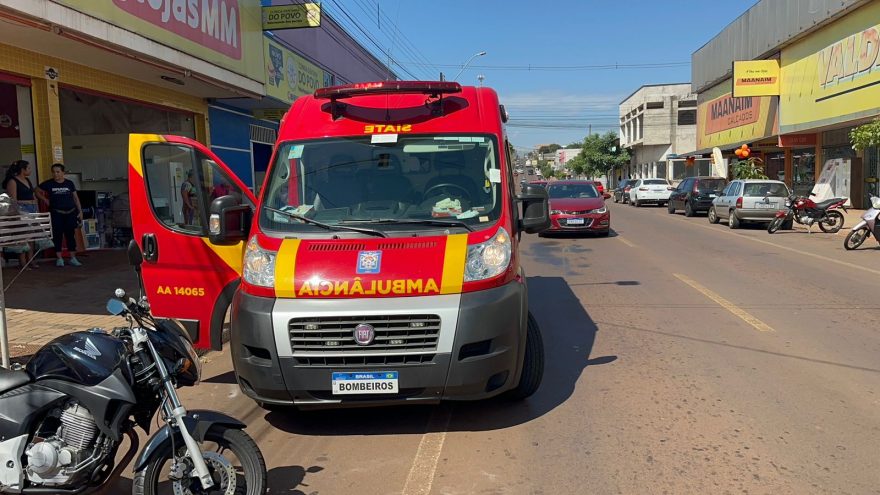 Onix atropela criança de 3 anos de idade na Avenida Papagaios