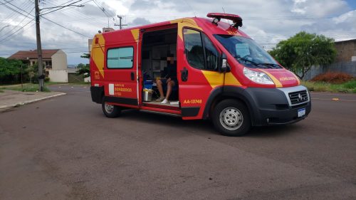 Motociclista fica ferido em acidente no Maria Luiza Imagem referente a Motociclista fica ferido em acidente no Maria Luiza