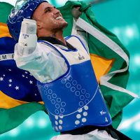 Imagem referente a Claro Lopes representará o Brasil no taekwondo nos Jogos de Paris