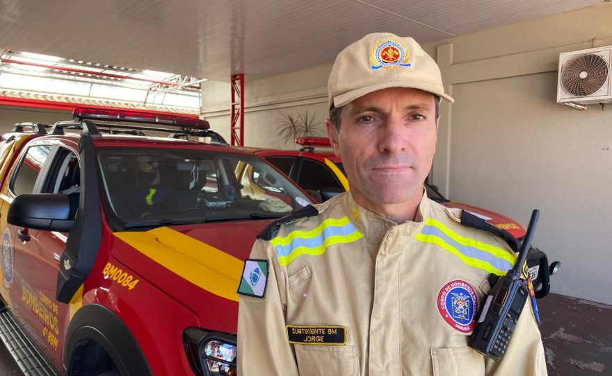 Subtenente Jorge fala sobre resgate de idoso que foi atropelado por ônibus em Cascavel