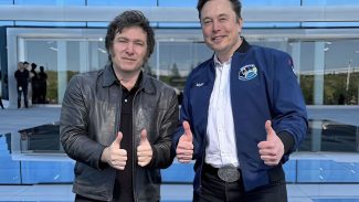 Milei oferece ajuda a Musk em conflito judicial da rede X no Brasil