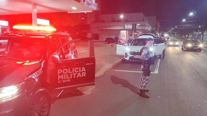 Pelotão de Choque intensifica abordagens no Centro de Cascavel