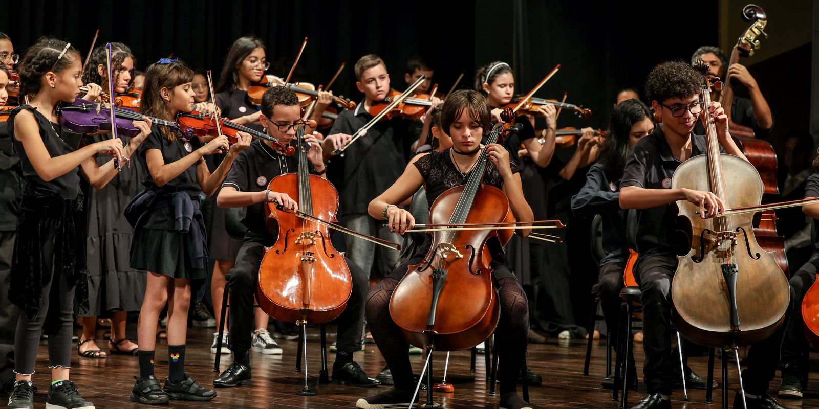 DF: alunos de periferia abrem caminhos na mais antiga escola de música Imagem referente a DF: alunos de periferia abrem caminhos na mais antiga escola de música