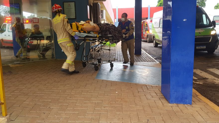 Vítimas de grave acidente na BR-369 dão entrada no HUOP, em Cascavel