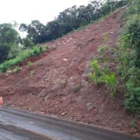 Imagem referente a Rodovia entre Realeza e Planalto terá bloqueio de três dias para recuperação de talude