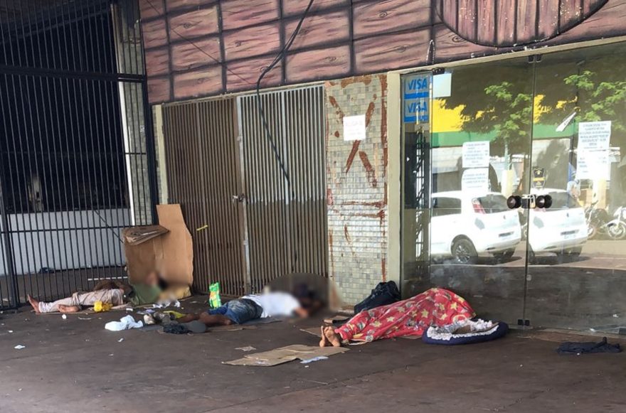 Internautas denunciam destruição de sala comercial e falta de segurança no Cancelli