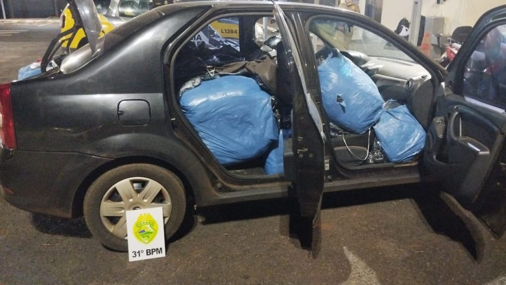 PM apreende 480 peças de roupas de frio sem nota fiscal