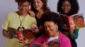 Mulheres sambistas lançam livro-disco infantil com protagonista negra