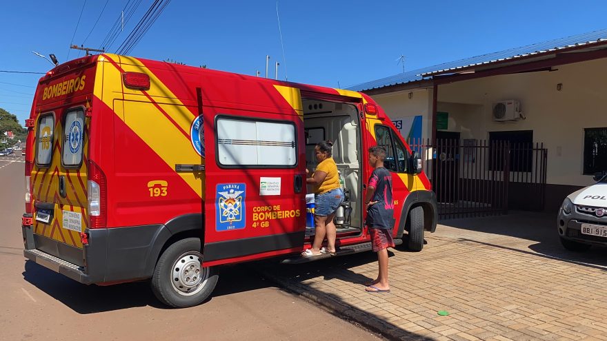 Após apresentar AVC, homem pede socorro na Base UPS e é socorrido pelo Siate